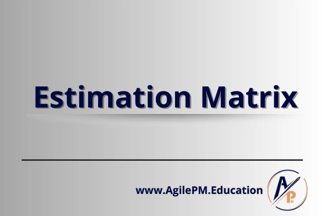 Estimation Matrix