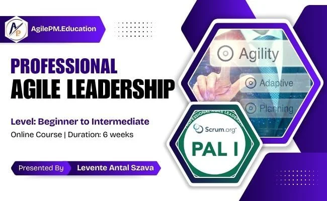 Professional Agile Leadership Course PAL1