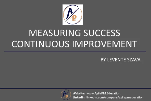 Measuring Success – Continuous Improvement