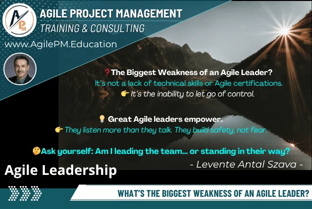 The Biggest Weakness of an Agile Leader